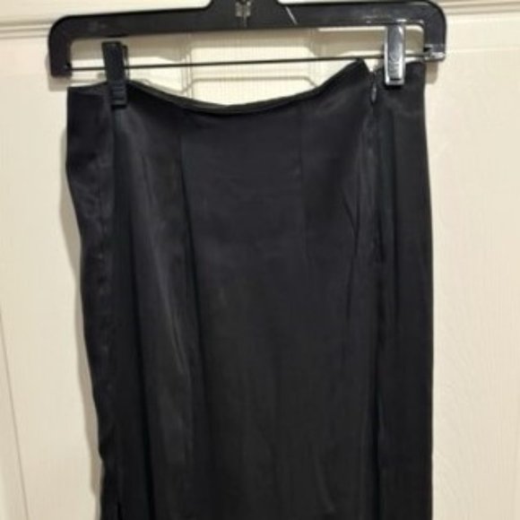 & Other Stories Black Maxi/Midi Skirt Sz 6 - Picture 1 of 4